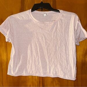 Freshman Light Pink Crop Top